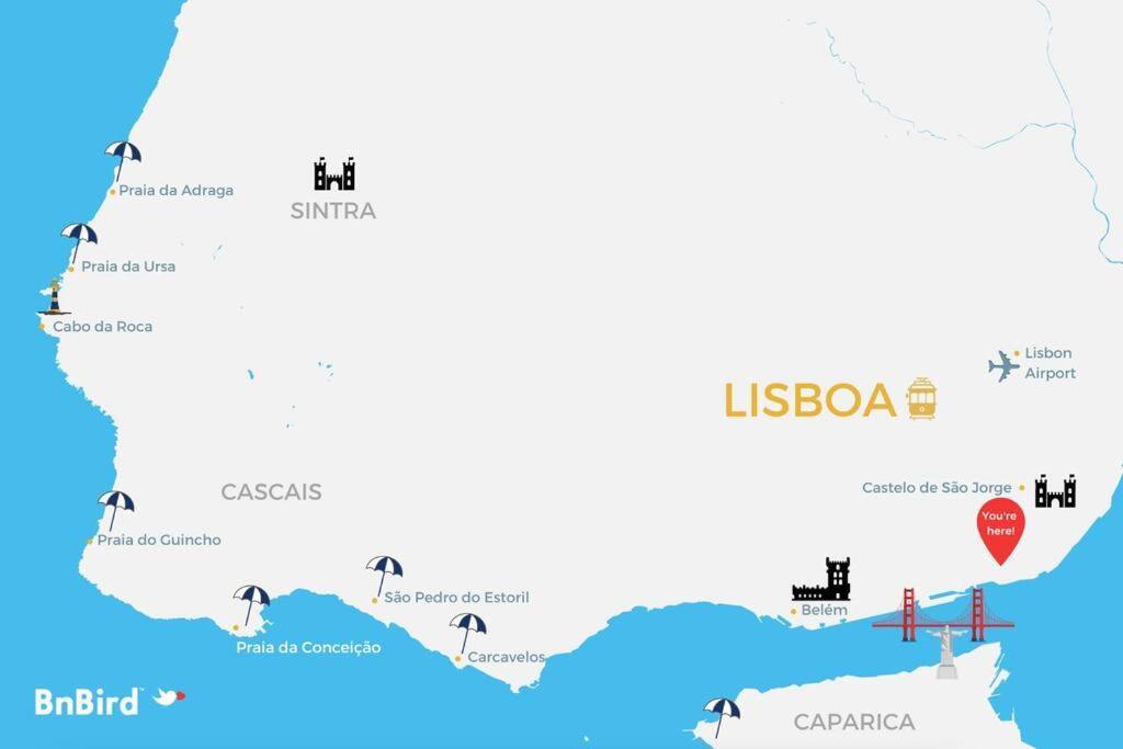 Bica'S River View Duplex Lissabon Exterior foto